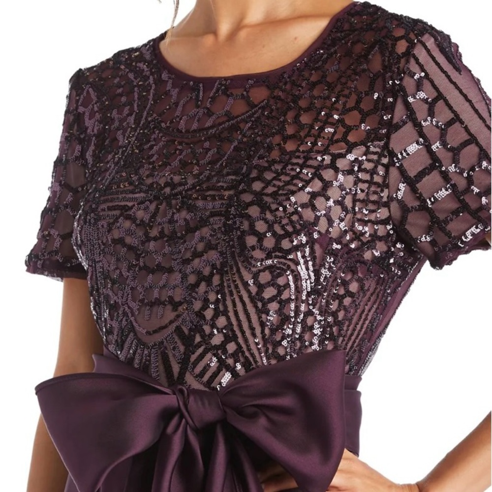NEW R&M Richards Sequin Top Dress